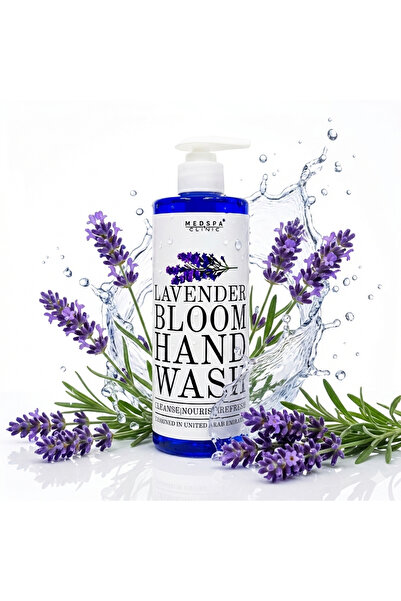 MEDSPACLINIC غسول اليدين برائحة زهرة اللافندر، تركيبة منظفة ومغذية، 500 مل