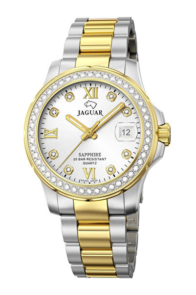 Jaguar Ladies Watch J893/1, Quartz, 35mm, 20ATM