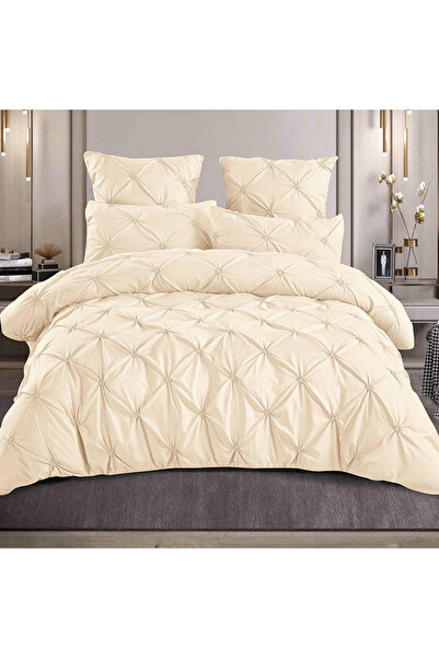 OEM Bed linen with pleats 180x200 for double bed 2 people, 6 pieces, Finet, D...