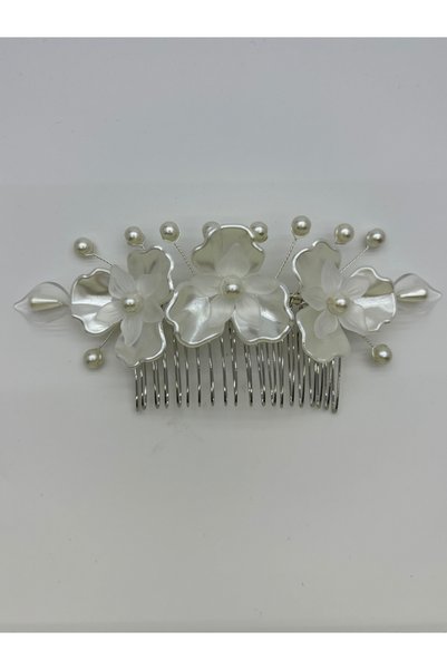 renaitre art Comb Design Buckle, Bridal Buckle, Special Occasion Buckle, Bun Buckle, Wedding Buckle, Elegant Design Buckle