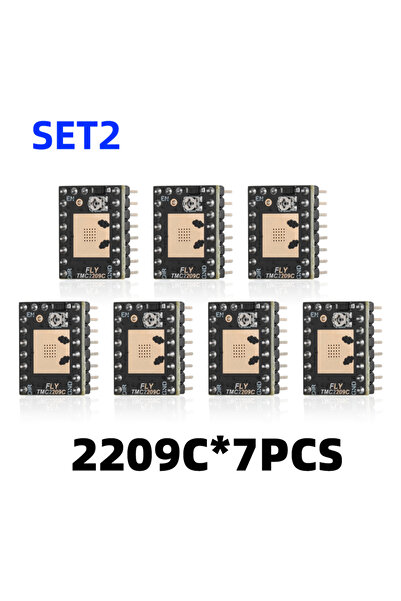 Choice 7Pcs Tmc2209c Mellow 7 Axis FLY D7 Klipper Board 3D Printer Parts For ...