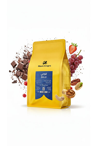 Black Knight Roastery حبوب قهوة غوجي الإثيوبية المحمصة، 250 غرام، بنكهة الفرا...