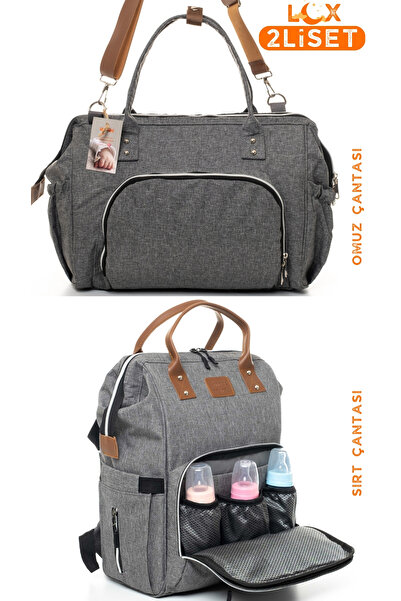 Sahra 3’lü Doğum Seti (BEBEK BAKIM SIRT ÇANTASI, NOHUT BATTANİYE VE 10'LU AĞI...