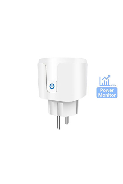 Choice 1PCS 5PCS Tuya Smart Sket EU 20A Wifi Smart Plug With Power Monitoring...
