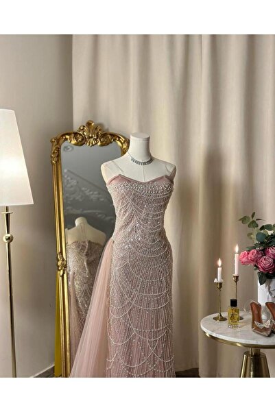 vanus fashion فستان سهرة طويل 4887