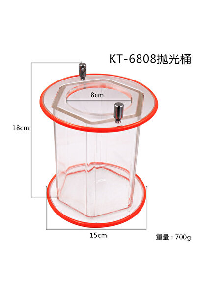 Choice KT-6808 PHYHOO KT2000 KT-6808 Rotary Tumbler Cylinder Roller Jewelry P...