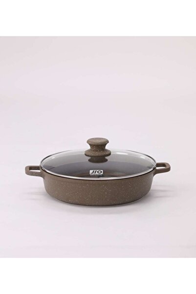 aljahwari 32cm frying pan with glass lid