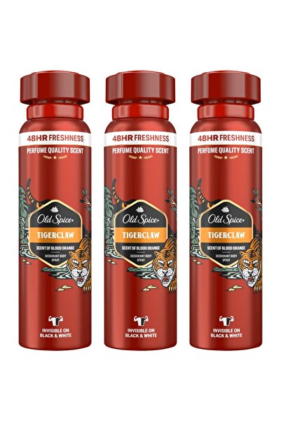 Old Spice Set of 3 TIGERCAW MEN'S DEODORANT 150ML