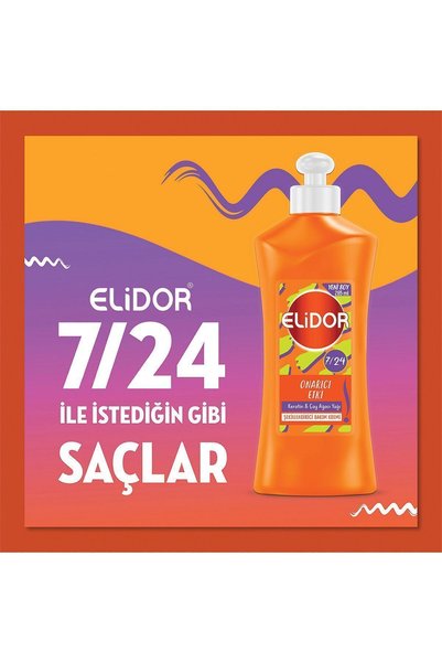 Elidor 7/24 ŞEKİLLENDİRİCİ SAÇ BAKIM KREMİ ONARICI-