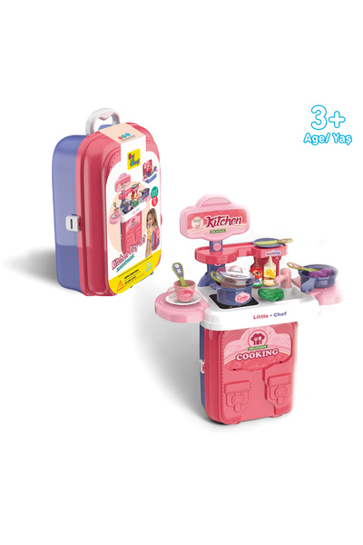 Ogi Mogi Toys Kitchen Play Set 2 in 1 Portable Backpack