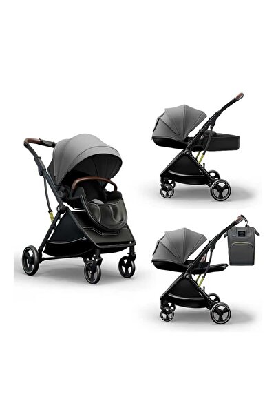 ather عربة أطفال كوبال القابلة للطي خفيفة الوزن: 2 في 1 للرضع والأطفال الصغار