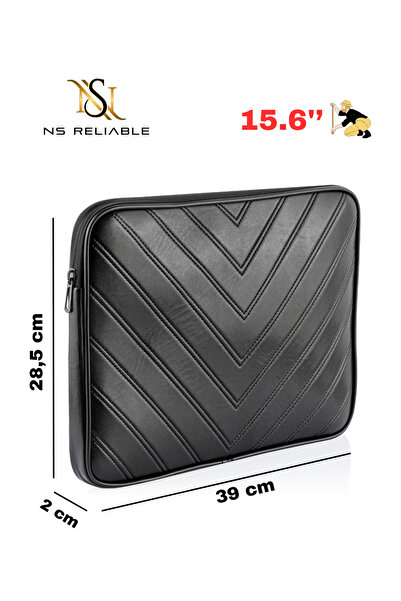 NS reliable NS MacBook Air/Pro 15.6 İnç Uyumlu Darbeye Karşı Korumalı Laptop Çantası - Suya Dayanıklı Tasarım