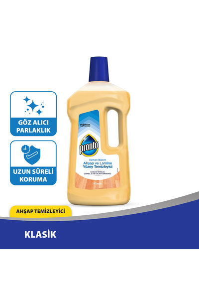 Pronto Ahşap Yüzey Temizleyici, Klasik, 750ml