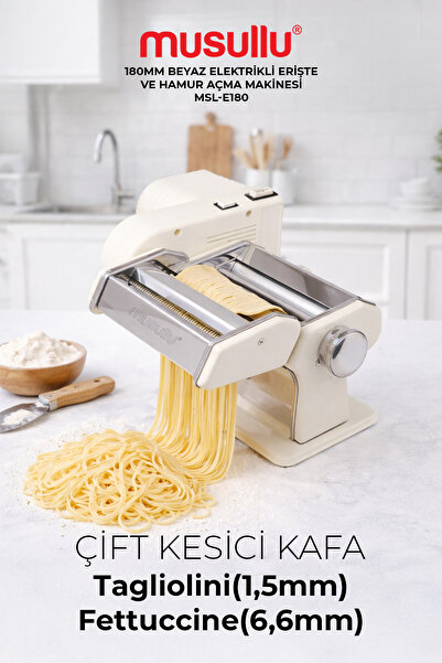 handanca 180mm Elektrikli Erişte ve Hamur Açma Makinesi, Pratik ve Kolay Kull...