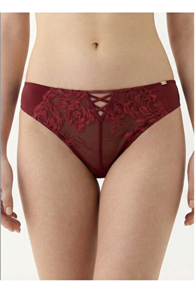 Amarelle Δαντελένιο εσώρουχο Monaco με μπορντό χρώμα