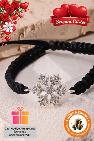 Lucente Jewellery Özel Hediye Kutulu 925 Ayar Gümüş Kaplama Beyaz Taşlı Sevgi...