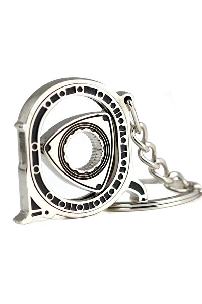 Choice SILVER Titanium Stainless Steel Metal Combination Rotor Key Chain Car ...