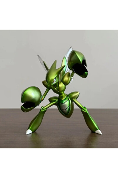 BANDAI مجسم شخصية سيزور من سلسلة بوكيمون، مصنوع من مادة PVC، لعبة نموذجية قاب...