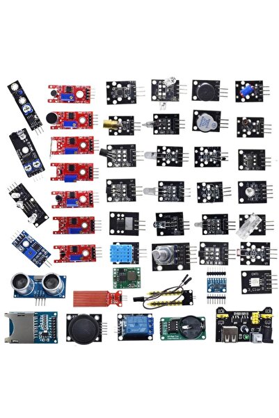 Choice مجموعة أدوات استشعار 45 في 1 للمبتدئين، متوافقة مع أردوينو، أفضل من مج...