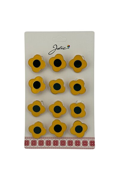 Flippy Set 12 Brose Martisor pentru Copii Floare