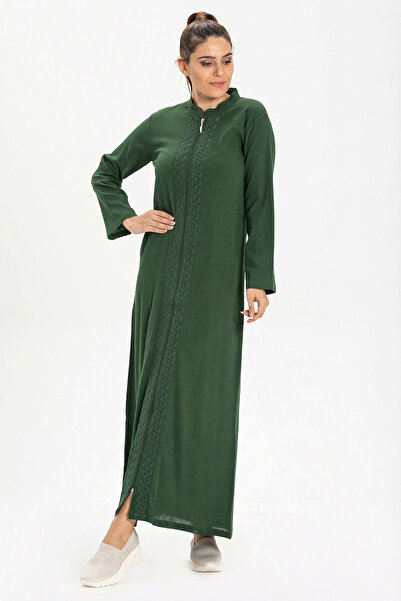 Eliş Şile Bezi Seasonal Ferace - Πράσινο Cemre Şile Bezi Ysl