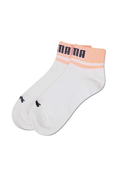 Puma Унисекс лого къси чорапи, 2 чифта