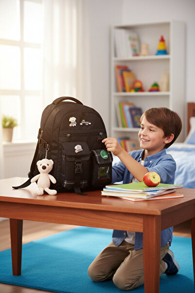 Kidessa Relaxion 2174-1450 Rucsac unisex pentru copii, în stil coreean, impor...