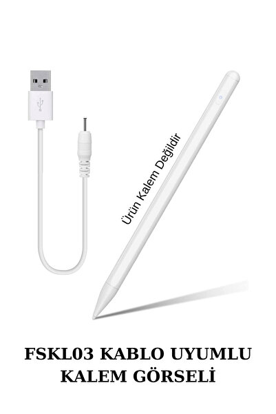 qpen Stylus Tablet Kalemi Şarj Kablosu FSKL02 - FSKL03 - FSKL05