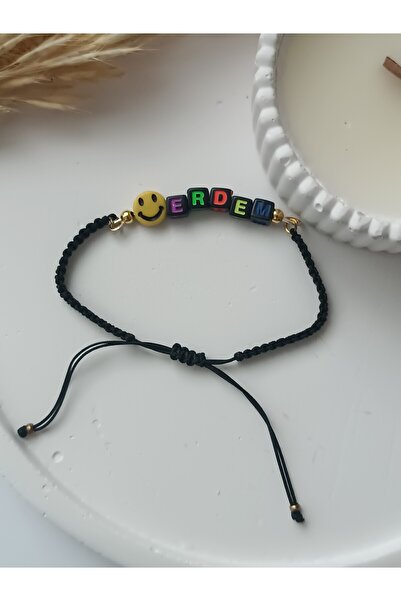 La fee aksesuar Erkek Çocuk Isim Harf Bileklik 8_12 Yaş