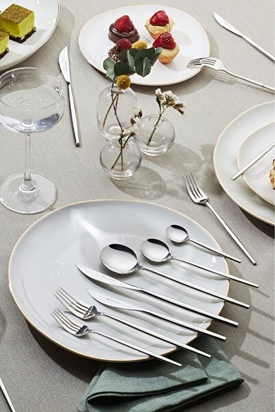 Karaca Mild 316 Steel 84 Pieces 12 Person Premium Cutlery Set