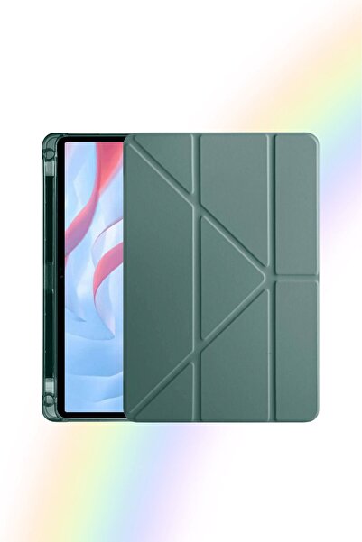 Fuchsia Galaxy Tab A9+ / A9 Plus 11 İnç 2023 Uyumlu Kalem Bölmeli Akıllı Tabl...