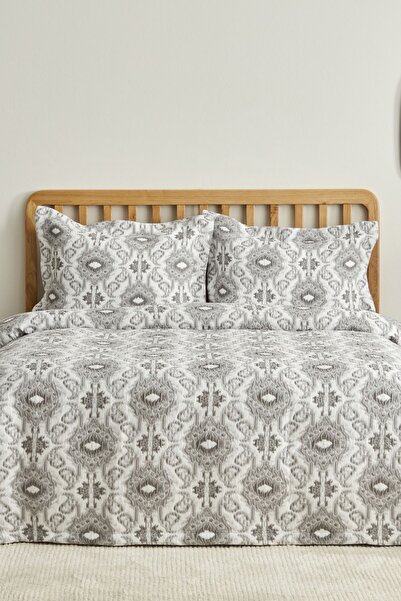 Karaca Home Neos Gray Double Bedspread Set