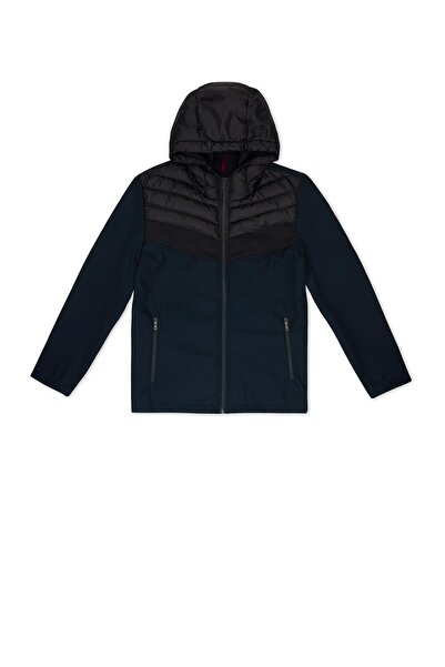 Lee Cooper Чоловічий пальто Patch Lacivert