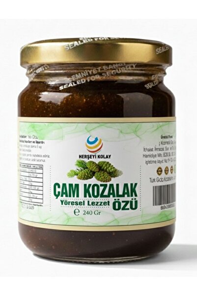Herşeyi Kolay Kozalak Macunu Çam Kozalağı Macunu Özü Glikozsuz Şekersiz Çam K...