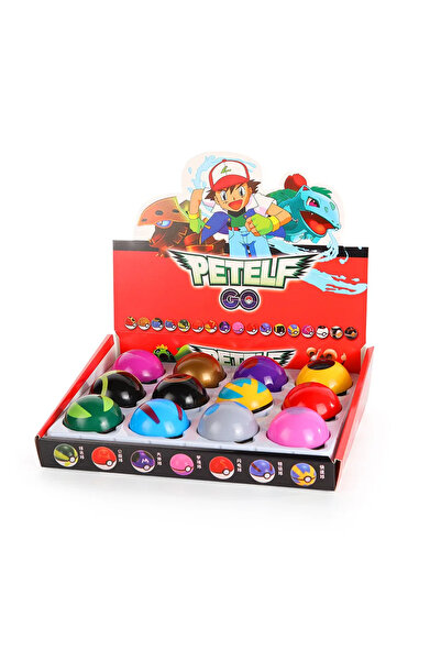 Choice مجموعة من 12 قطعة من شخصيات بوكيمون، تتضمن مجسم بيكاتشو وكرة بوكيمون، ...