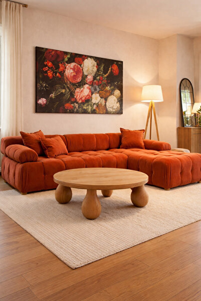 S Home Design Concept Bellini 4 Modül Modüler Koltuk Köşe Takımı, Babyface, K...