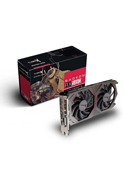 TURBOX Amd Radeon Rx580 8gb 256bit Gddr5 Hdmı Dvı Dx12 Ekran Kartı