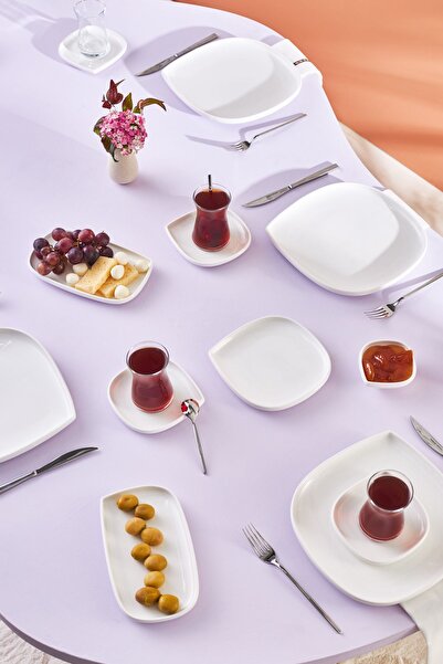 Karaca Forever Bone Oggi 26 Parça 6 Kişilik Kahvaltı Seti