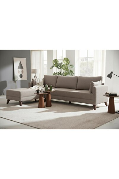 Vivense GLORİA KÖŞE KOLTUK, KREM, SOL KÖŞE