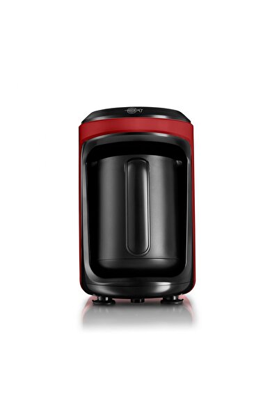 Karaca Hatır Hüp Aroma Turkish Coffee Machine 5 Cup Capacity Red