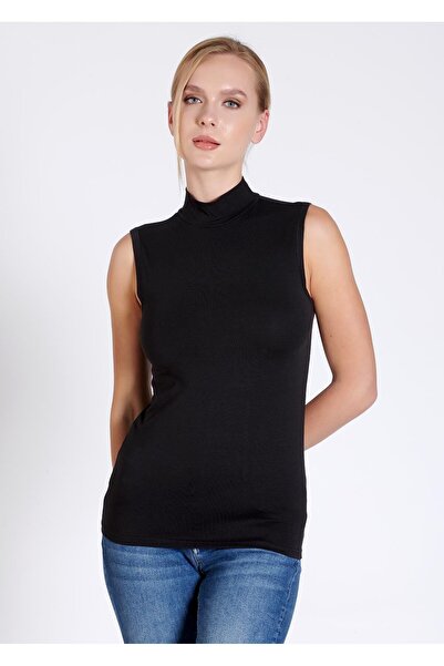 Belinay 0995 Sıfır Kol Balıkçı Yaka Modal-Pamuk Kadın Atlet