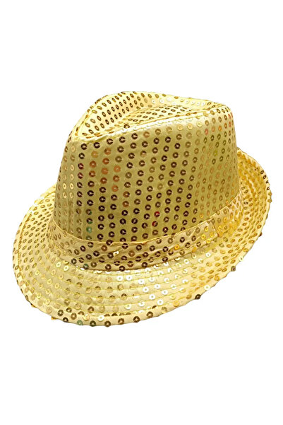 Choice Gold 1 PC Jazz Hat Glitter Sequin Cosplay Prop Performance Costume Hip...