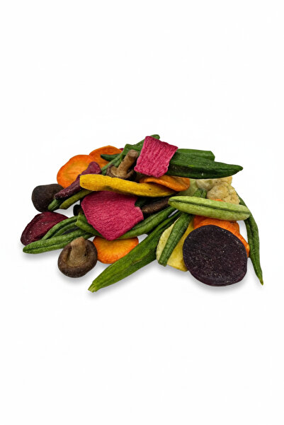 Lava Roastery رقائق خضراوات مجففة مشكلة 250 غرام، وجبة خفيفة صحية من الخضراوا...