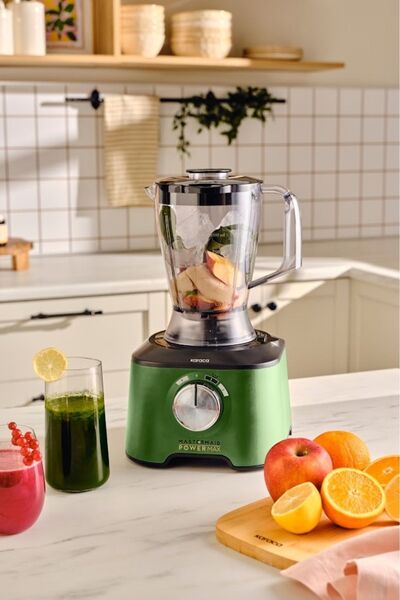 Karaca Mastermaid Power Max 11 in 1 2500W Mutfak Robotu Emerald Green