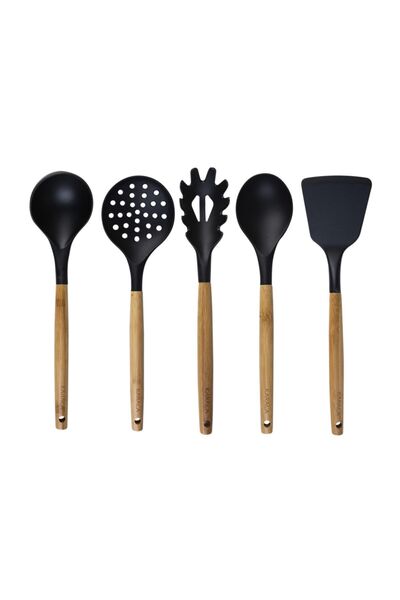 Karaca Woodland Black 6 Parça Servis Seti