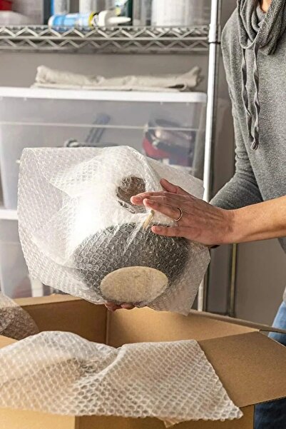 Aydınlar Ambalaj 100cmx10mt Üç Katlı Kalın Ambalaj Poşeti Balonlu Havalı Nayl...