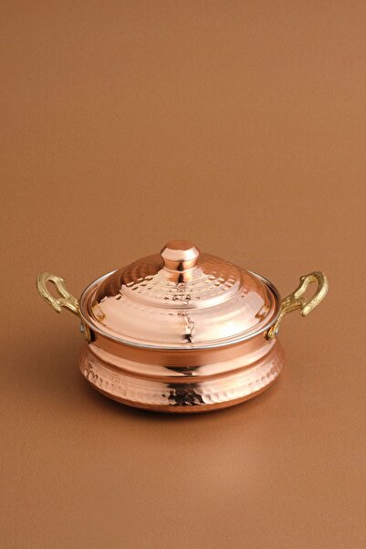Karaca Ahlat Bakır Mini Güveç Tencere 12 Cm