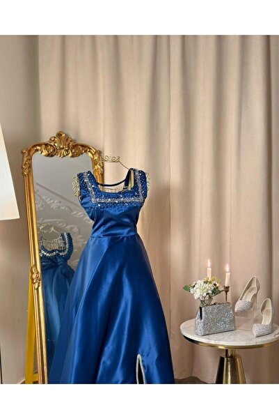 vanus fashion فستان سهرة طويل 5068