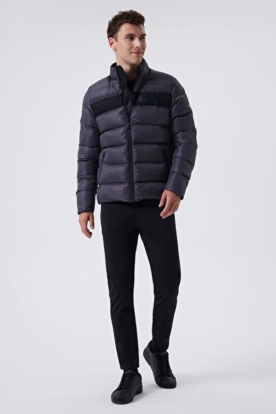 Lee Cooper Liver men's puffer jacket anthracite