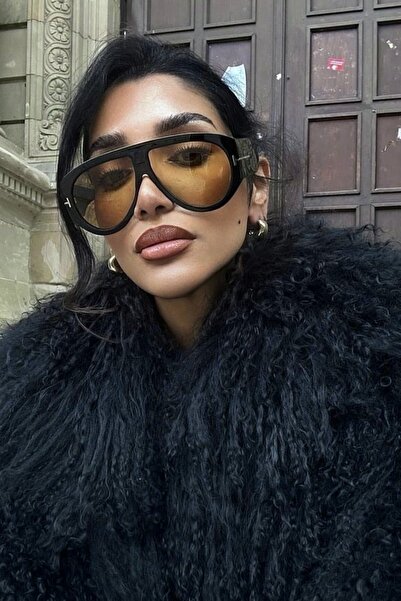 Goldmine Unisex Tommy Sunglasses Uv400 Black Yellow